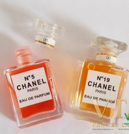 Tem decal nhãn dán chai, lọ nước hoa