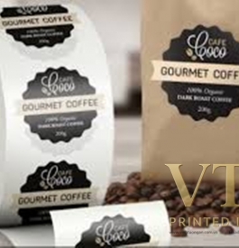 Nhãn Dán Túi Cà Phê