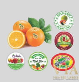 Nhãn Dán Trái Cây Xuất Khẩu