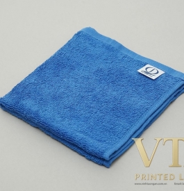 Nhãn in khăn chất liệu cotton 