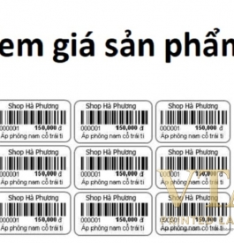 Sticker Giá Sản Phẩm