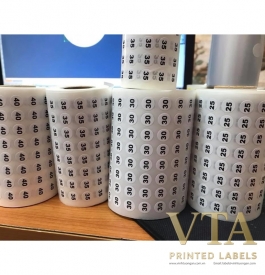 Sticker Size Quần Áo