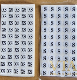 Sticker Size Dán Áo Thun