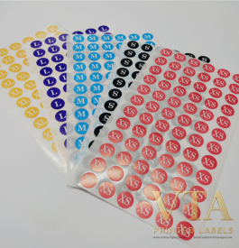 Sticker Size Thời Trang