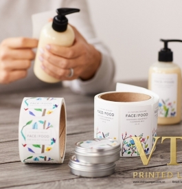 Tem decal nhãn dán chai, hũ, lọ mỹ phẩm