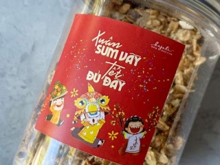 In nhãn dán thực phẩm Tết đúng chuẩn – bán hàng an tâm