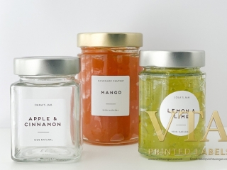 Mẫu nhãn thực phẩm handmade – dễ thương, nổi bật