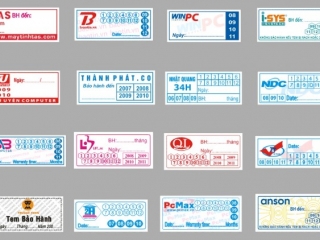 Tem bảo hành decal vỡ – bảo vệ sản phẩm khỏi hàng giả