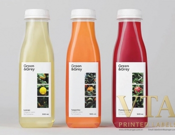 Nhãn Dán Chai Nước