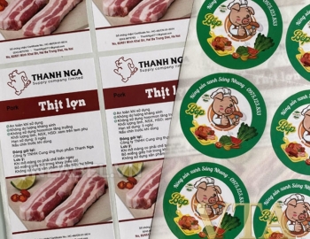 Nhãn Dán Thực Phẩm Đóng Gói