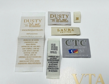 Nhãn Dệt Cao Cấp Cho Thương Hiệu