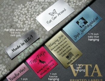 Nhãn Satin May Mặc