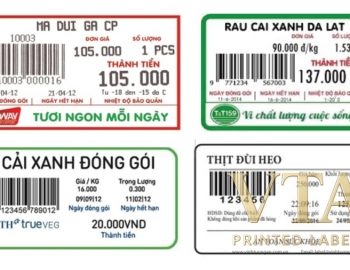 Sticker Giá Siêu Thị