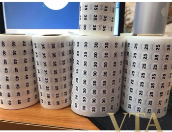 Sticker Size Quần Áo