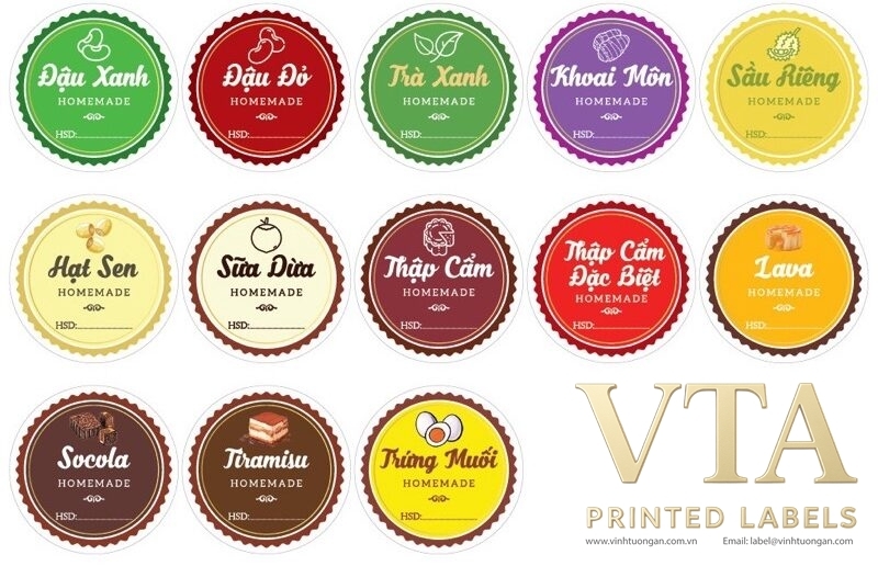 In sticker polybag cho bao bì Trung Thu – An toàn và đẹp mắt