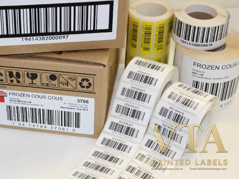 Nhãn Barcode Sản Phẩm